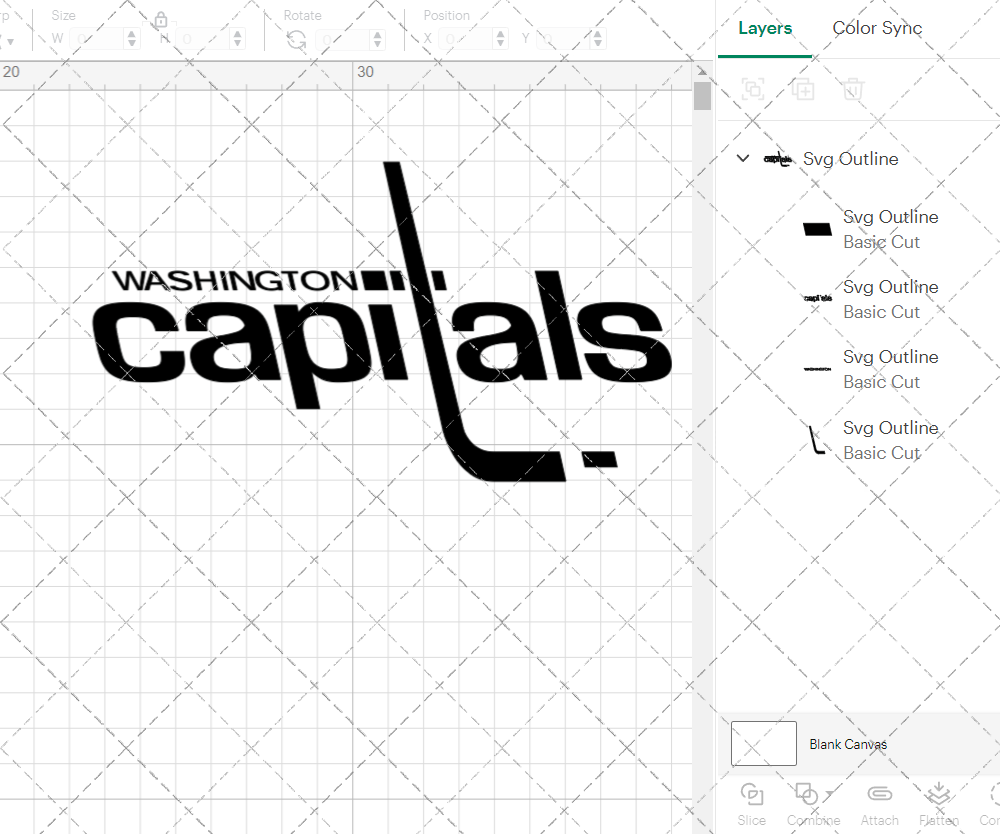 Washington Capitals Alternate 1974, Svg, Dxf, Eps, Png - SvgShopArt