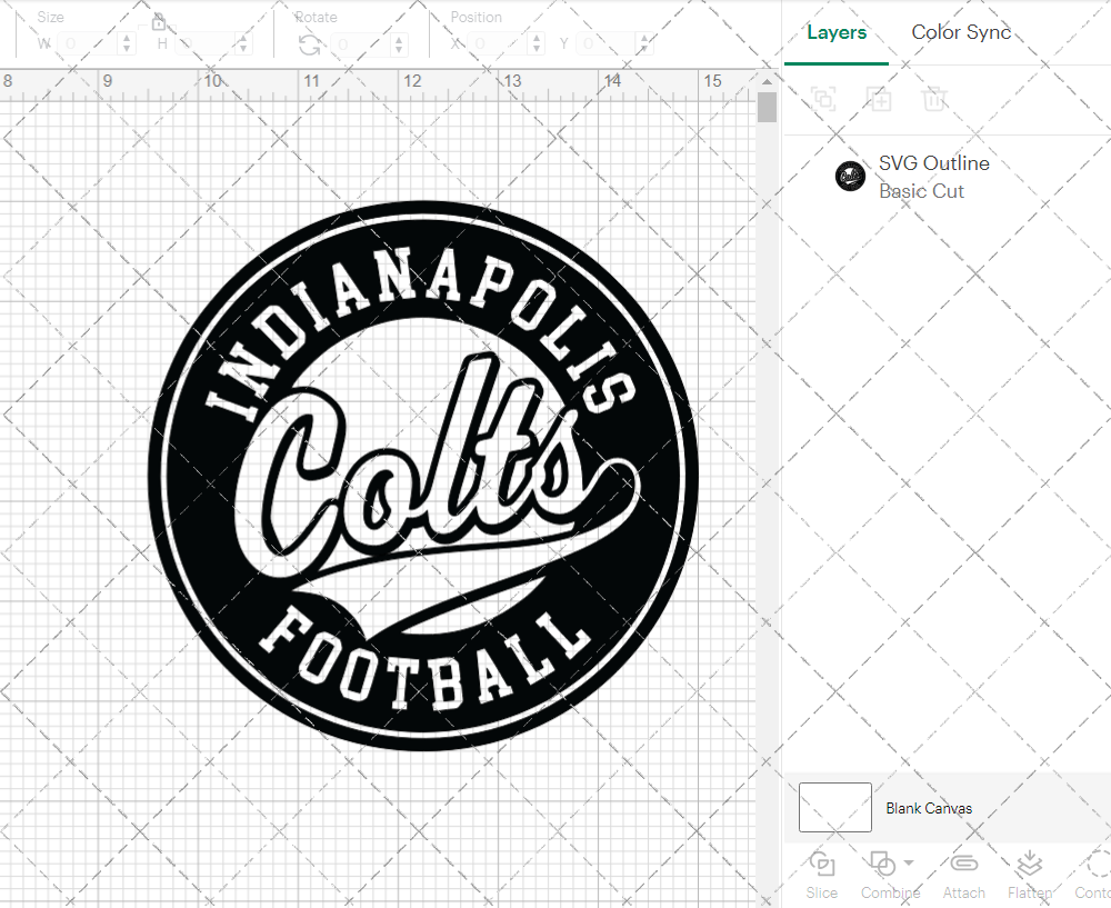 Indianapolis Colts Circle 2008 004, Svg, Dxf, Eps, Png - SvgShopArt