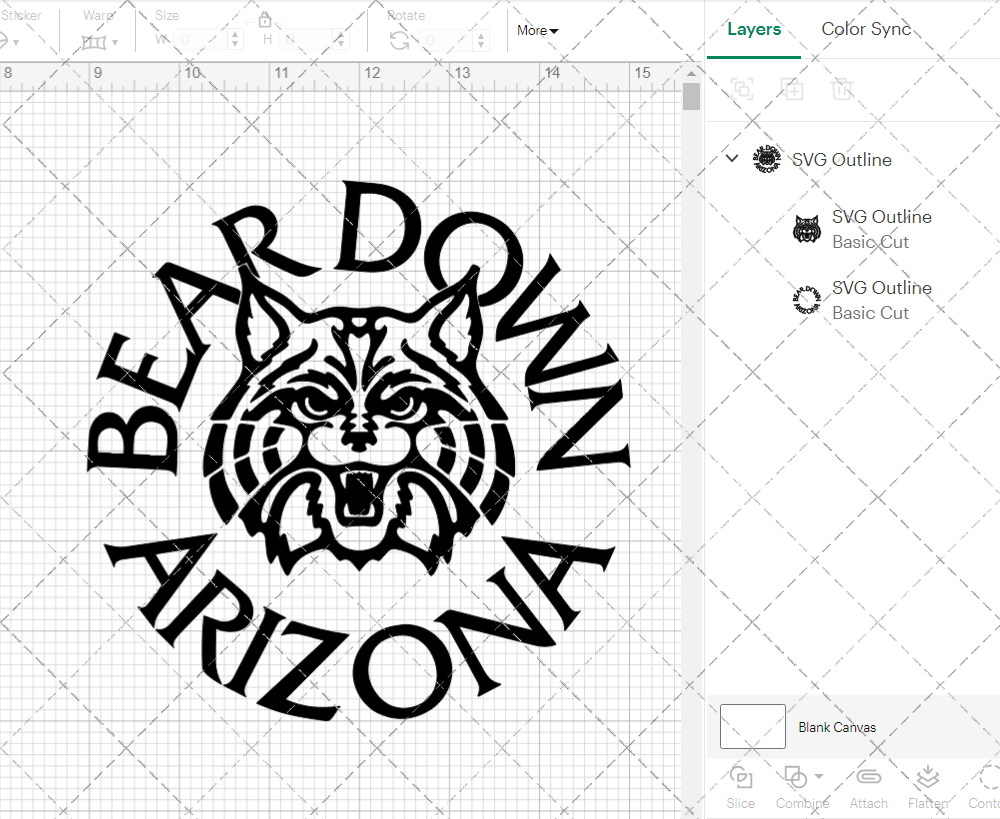 Arizona Wildcats Alternate 1990 004, Svg, Dxf, Eps, Png - SvgShopArt