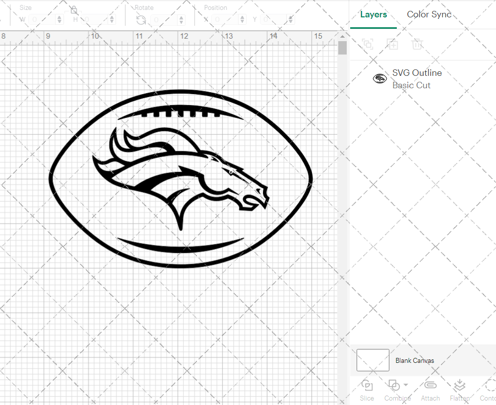 Denver Broncos Concept 1997 007, Svg, Dxf, Eps, Png - SvgShopArt