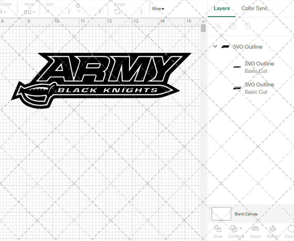 Army Black Knights Alternate 2000 002, Svg, Dxf, Eps, Png - SvgShopArt