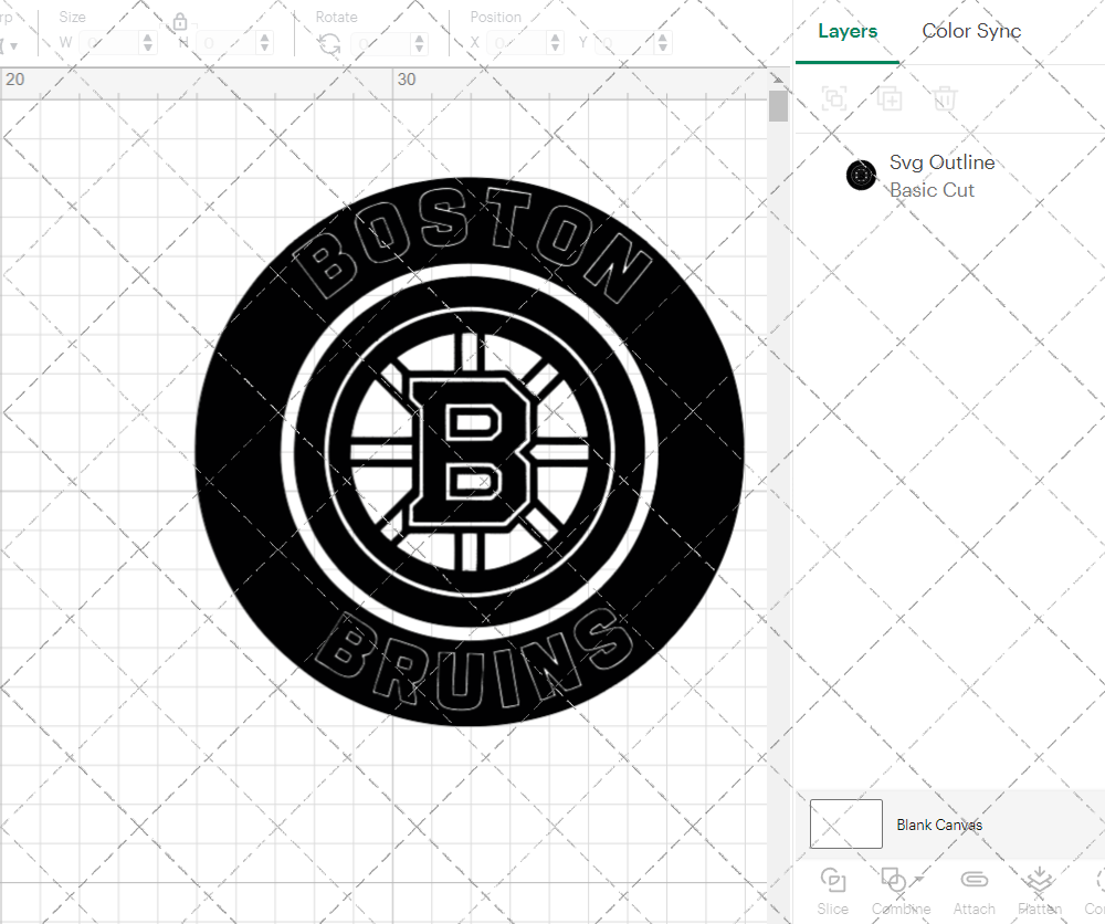 Boston Bruins Circle 2007 004, Svg, Dxf, Eps, Png - SvgShopArt