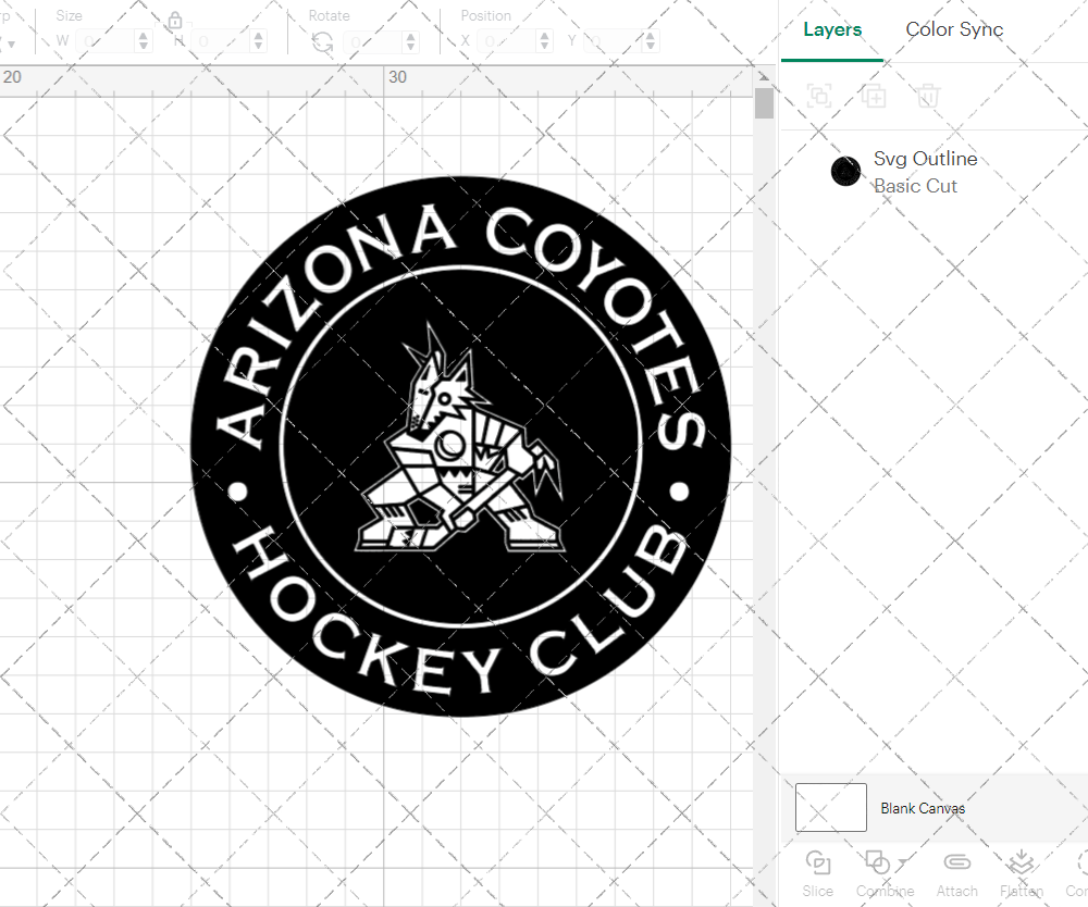 Arizona Coyotes Circle 2021 004, Svg, Dxf, Eps, Png - SvgShopArt