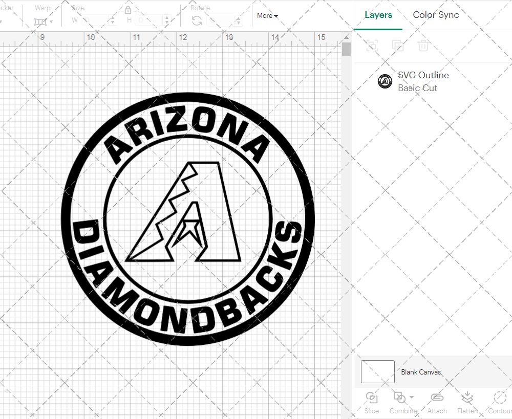 Arizona Diamondbacks Circle 2007, Svg, Dxf, Eps, Png - SvgShopArt