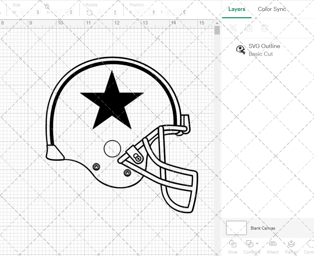 Dallas Cowboys Helmet 1960, Svg, Dxf, Eps, Png - SvgShopArt