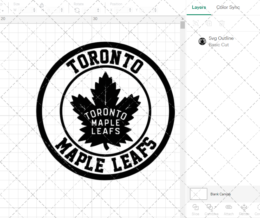 Toronto Maple Leafs Circle 2016, Svg, Dxf, Eps, Png - SvgShopArt