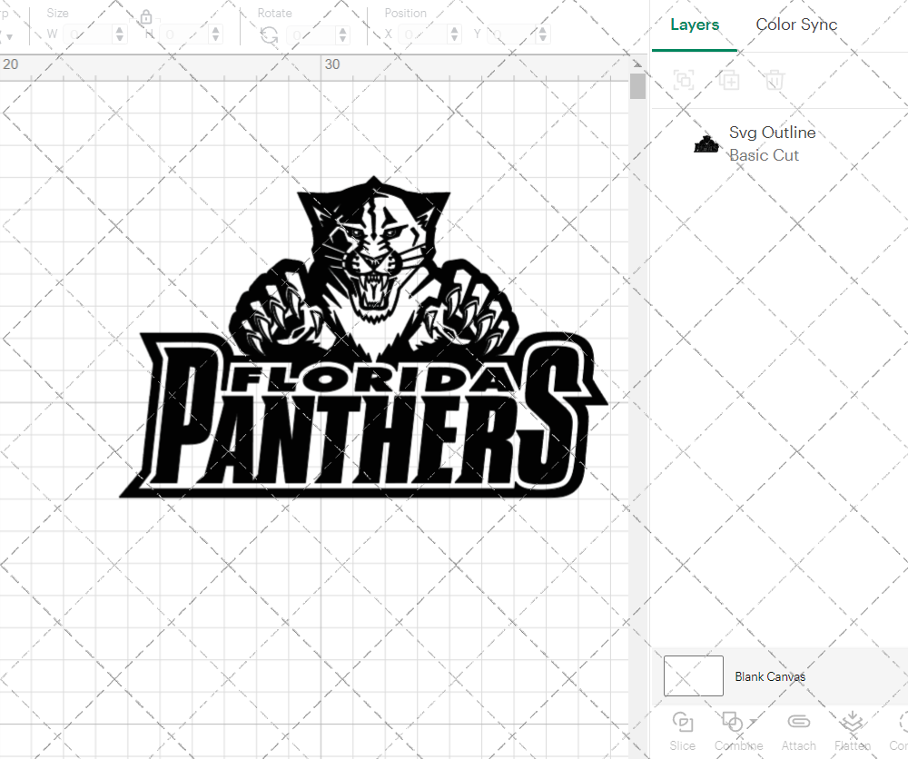 Florida Panthers Alternate 1993 004, Svg, Dxf, Eps, Png - SvgShopArt