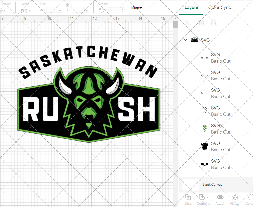 Saskatchewan Rush 2023, Svg, Dxf, Eps, Png - SvgShopArt