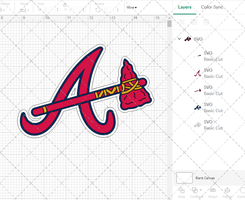 Atlanta Braves Alternate 2012 003, Svg, Dxf, Eps, Png - SvgShopArt