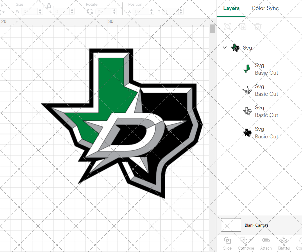 Dallas Stars Alternate 2021, Svg, Dxf, Eps, Png - SvgShopArt