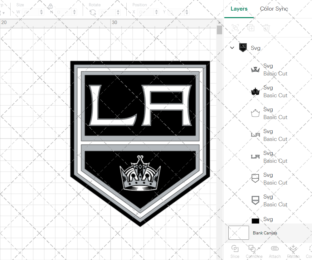 Los Angeles Kings 2019, Svg, Dxf, Eps, Png - SvgShopArt