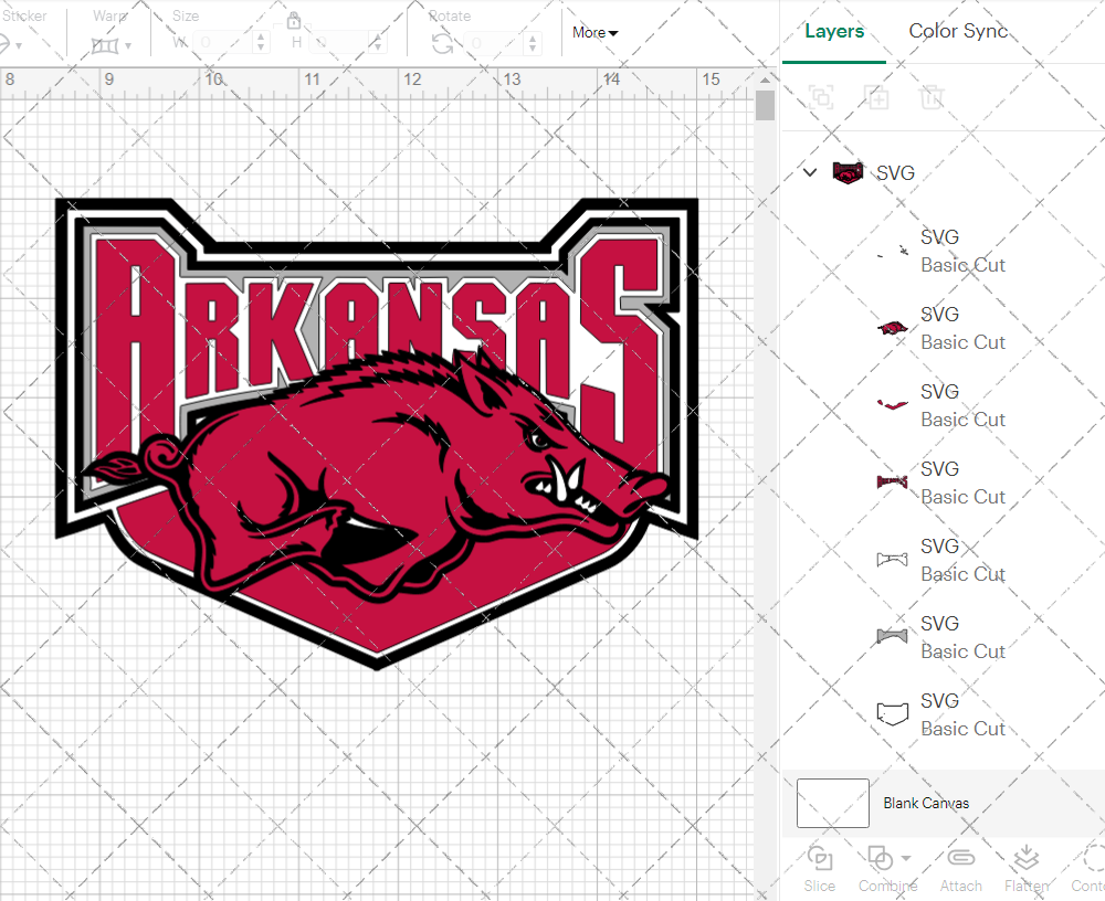 Arkansas Razorbacks Alternate 2001 004, Svg, Dxf, Eps, Png - SvgShopArt