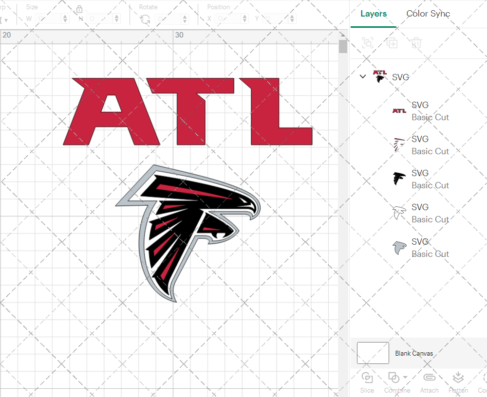 Atlanta Falcons Alternate 2020 004, Svg, Dxf, Eps, Png - SvgShopArt