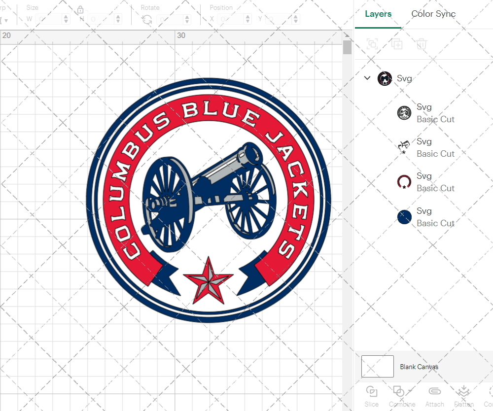 Columbus Blue Jackets Concept 2015 002, Svg, Dxf, Eps, Png - SvgShopArt