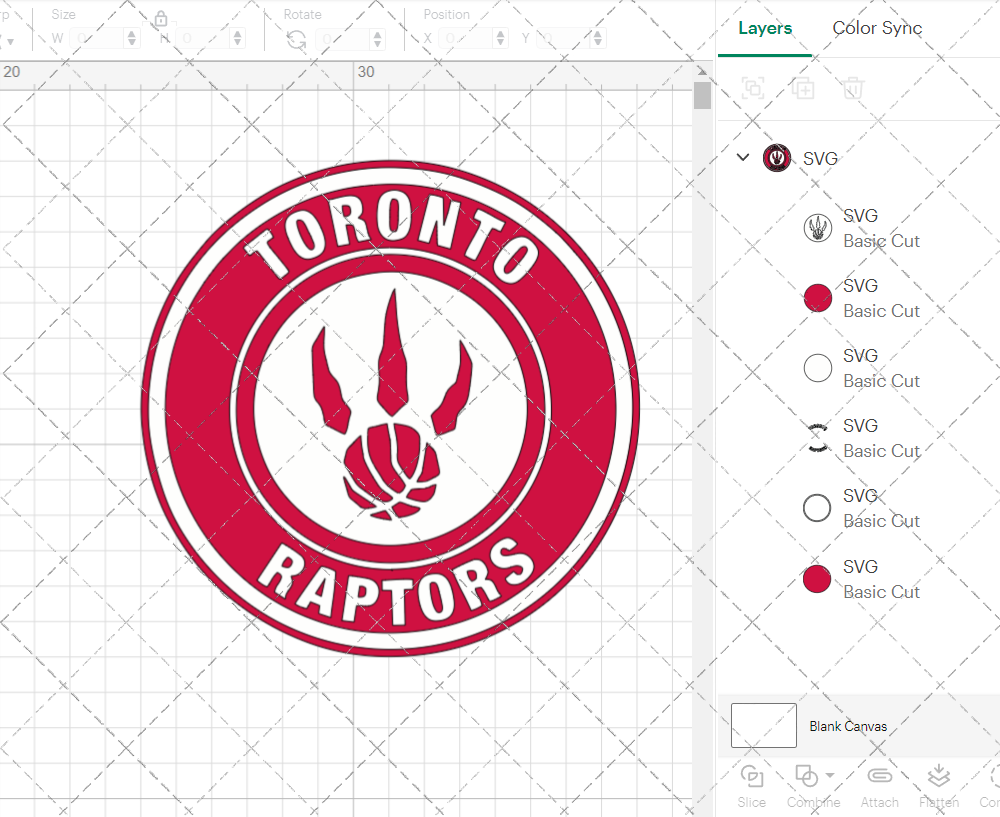 Toronto Raptors Circle 1995, Svg, Dxf, Eps, Png - SvgShopArt