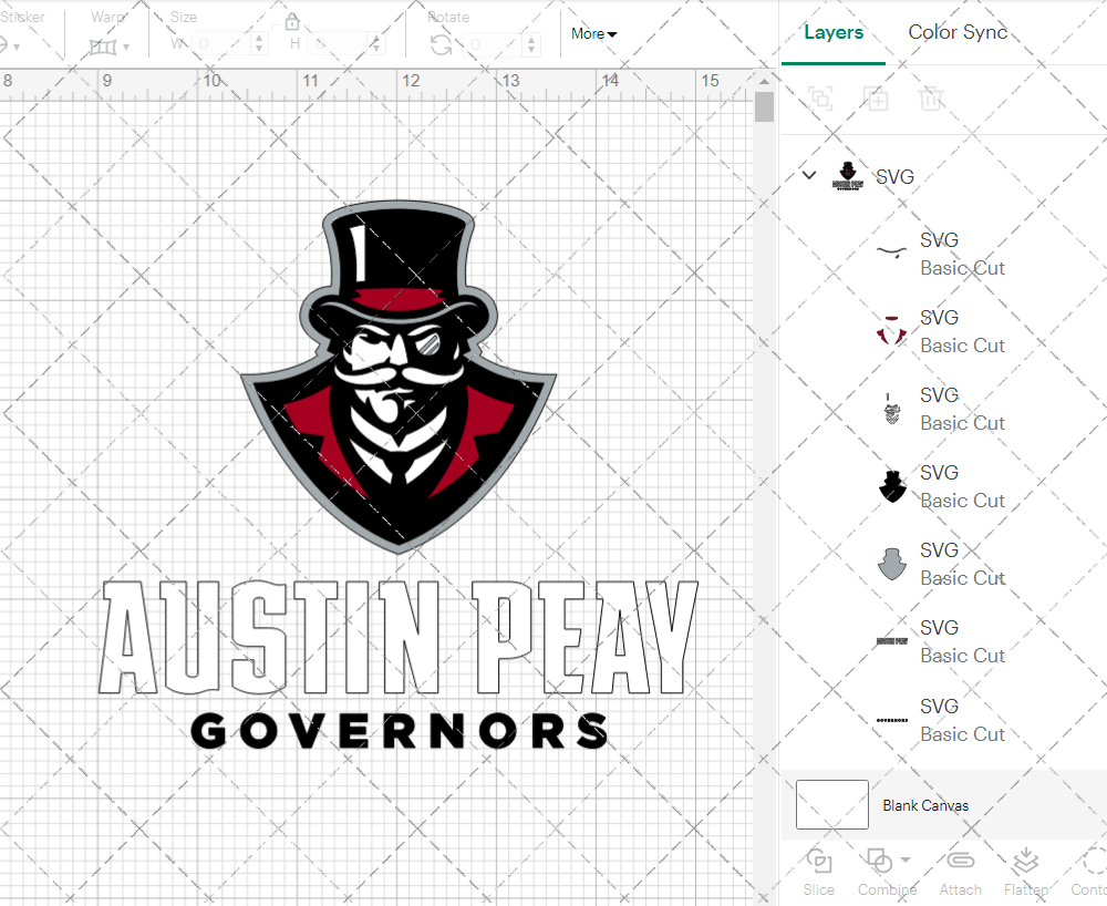 Austin Peay Governors Alternate 2014 008, Svg, Dxf, Eps, Png - SvgShopart