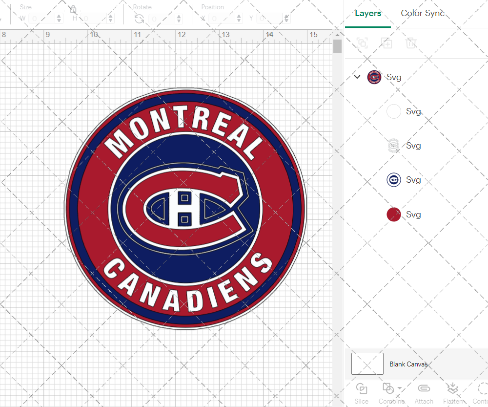 Montreal Canadiens Circle 1999 002, Svg, Dxf, Eps, Png - SvgShopArt