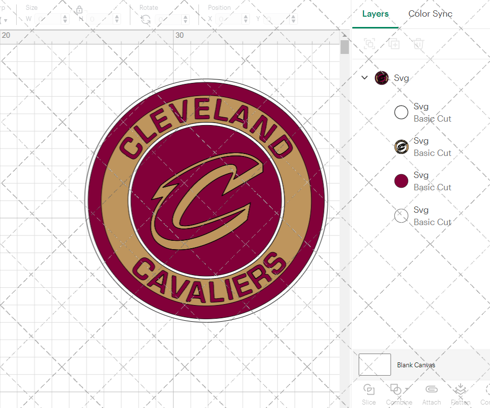 Cleveland Cavaliers Circle 2022, Svg, Dxf, Eps, Png - SvgShopArt