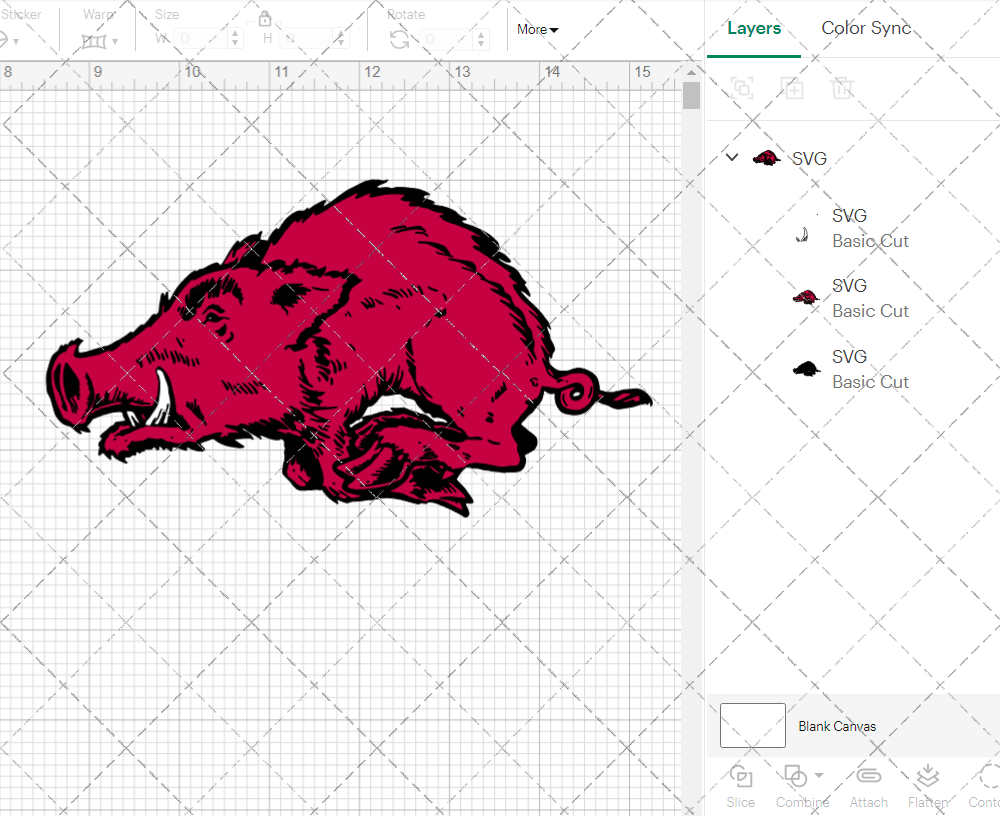 Arkansas Razorbacks Alternate 1964, Svg, Dxf, Eps, Png - SvgShopArt