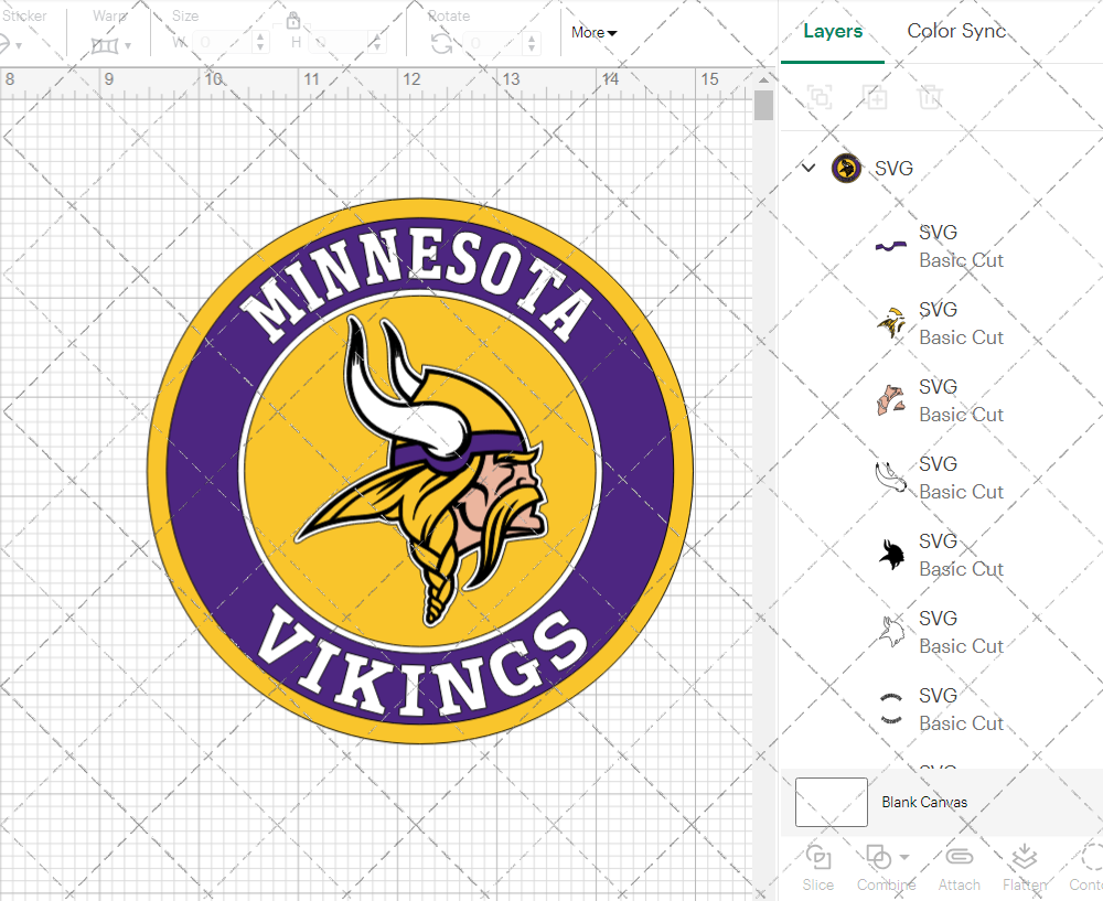 Minnesota Vikings Circle 2013, Svg, Dxf, Eps, Png - SvgShopArt