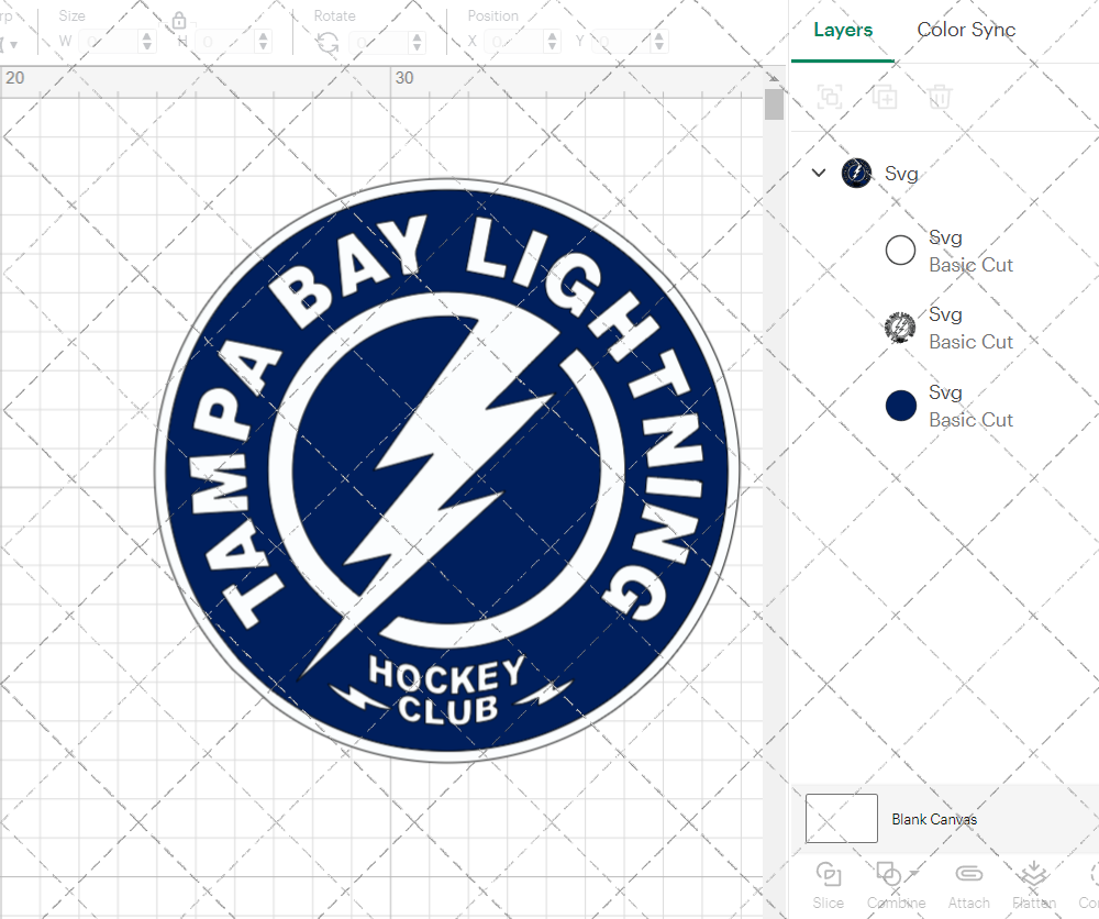 Tampa Bay Lightning Alternate 2018, Svg, Dxf, Eps, Png - SvgShopArt