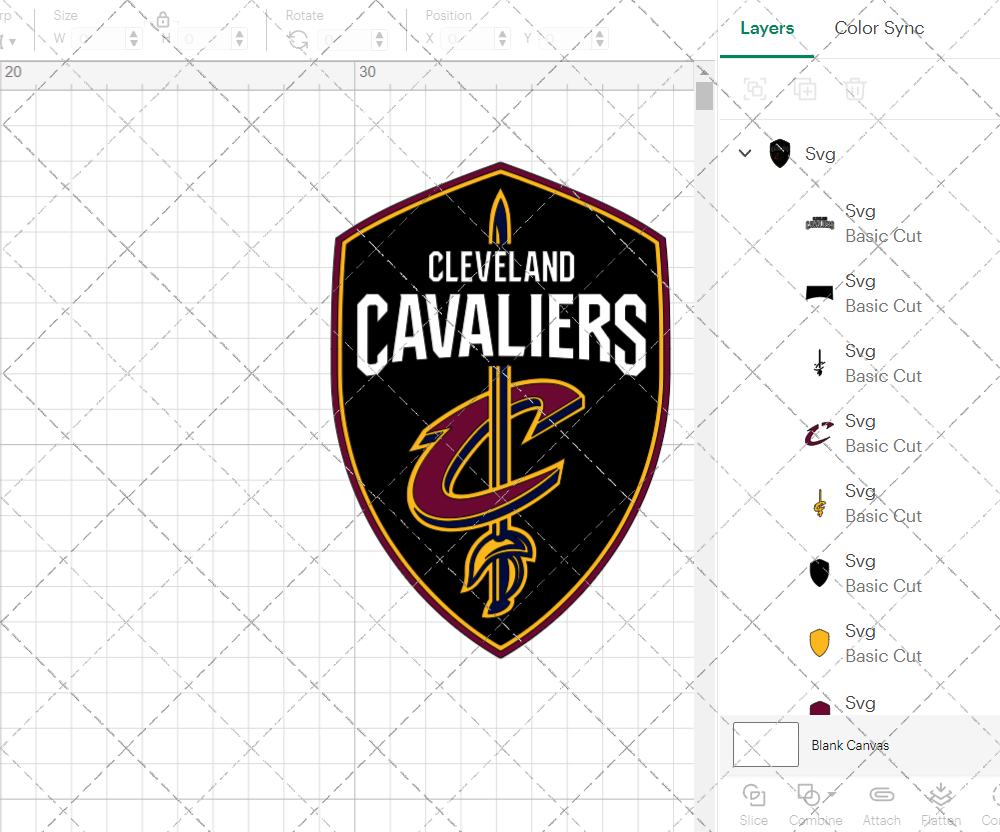 Cleveland Cavaliers 2017, Svg, Dxf, Eps, Png - SvgShopArt