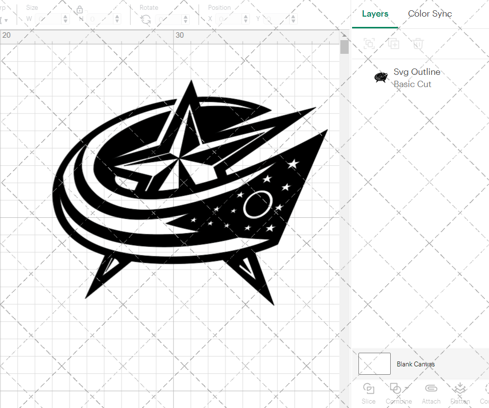 Columbus Blue Jackets Concept 2007 014, Svg, Dxf, Eps, Png - SvgShopArt