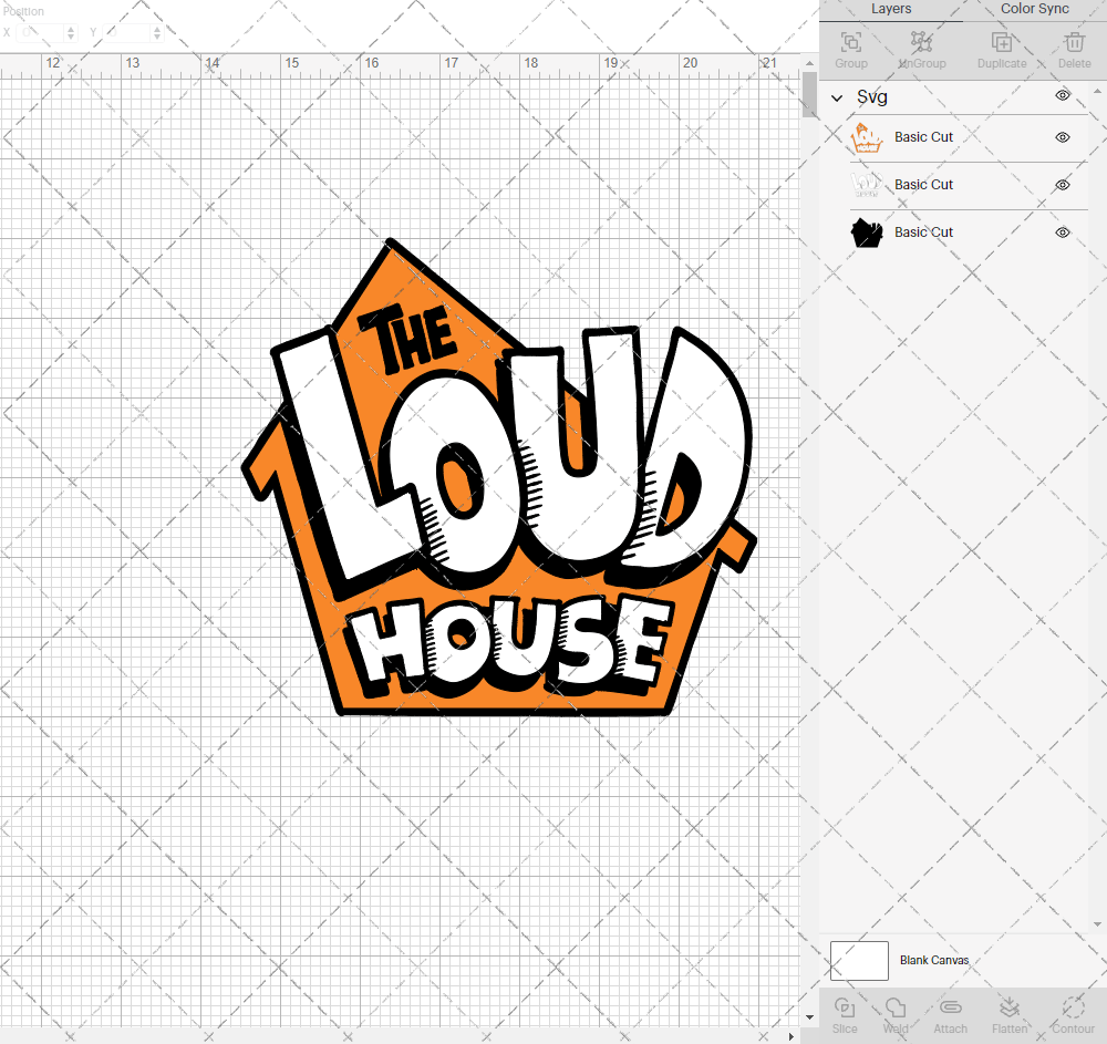 The Loud House Logo, Svg, Dxf, Eps, Png - SvgShopArt