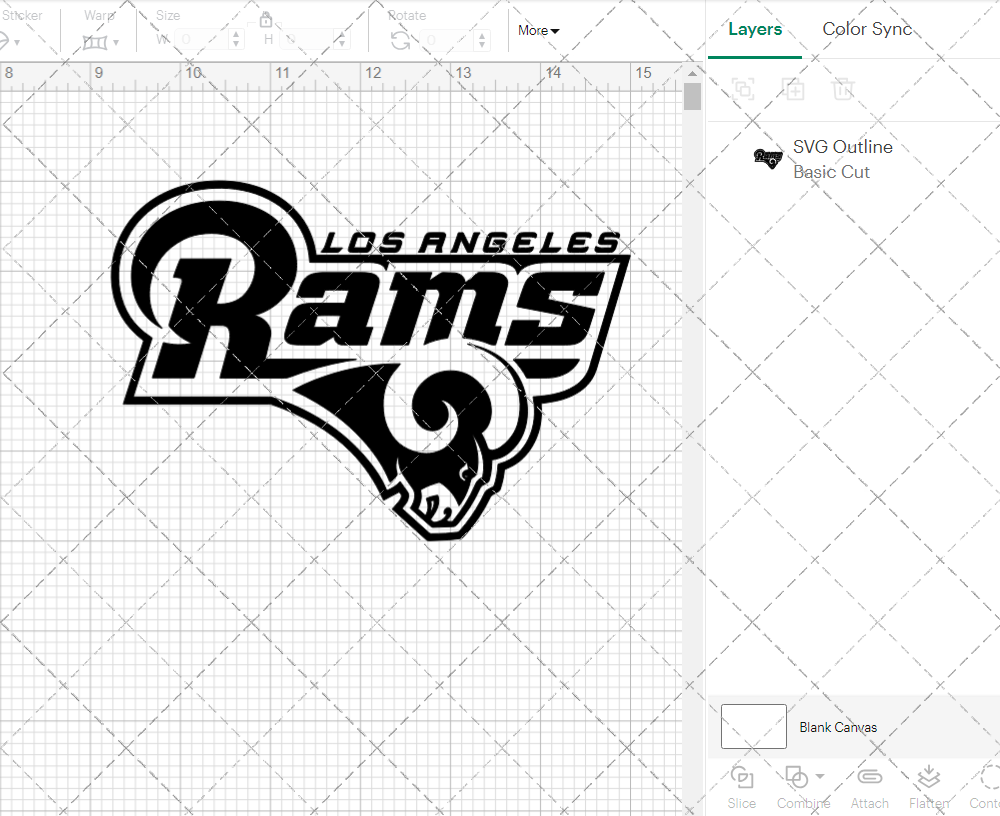 Los Angeles Rams Alternate 2016, Svg, Dxf, Eps, Png - SvgShopArt