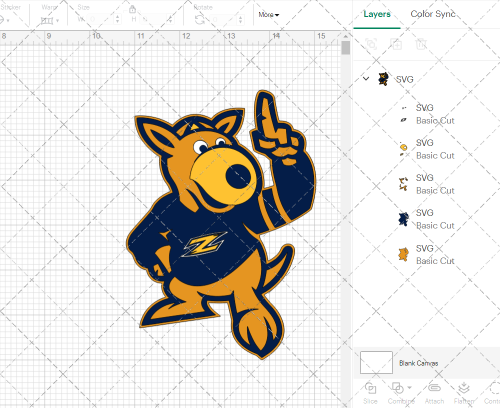 Akron Zips Mascot 2015, Svg, Dxf, Eps, Png - SvgShopArt