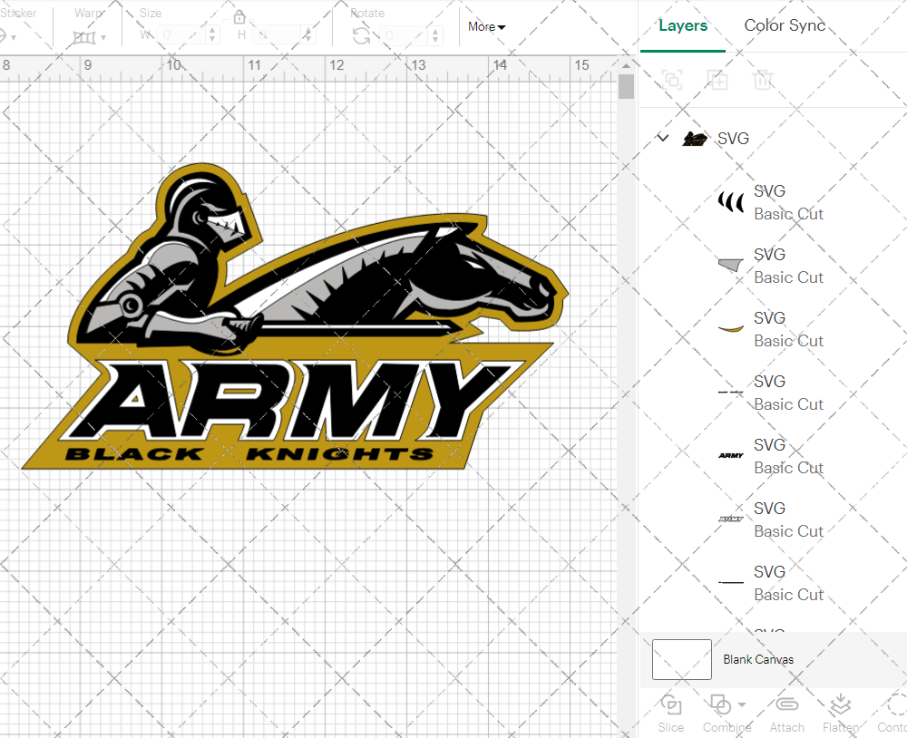 Army Black Knights 2000, Svg, Dxf, Eps, Png - SvgShopArt