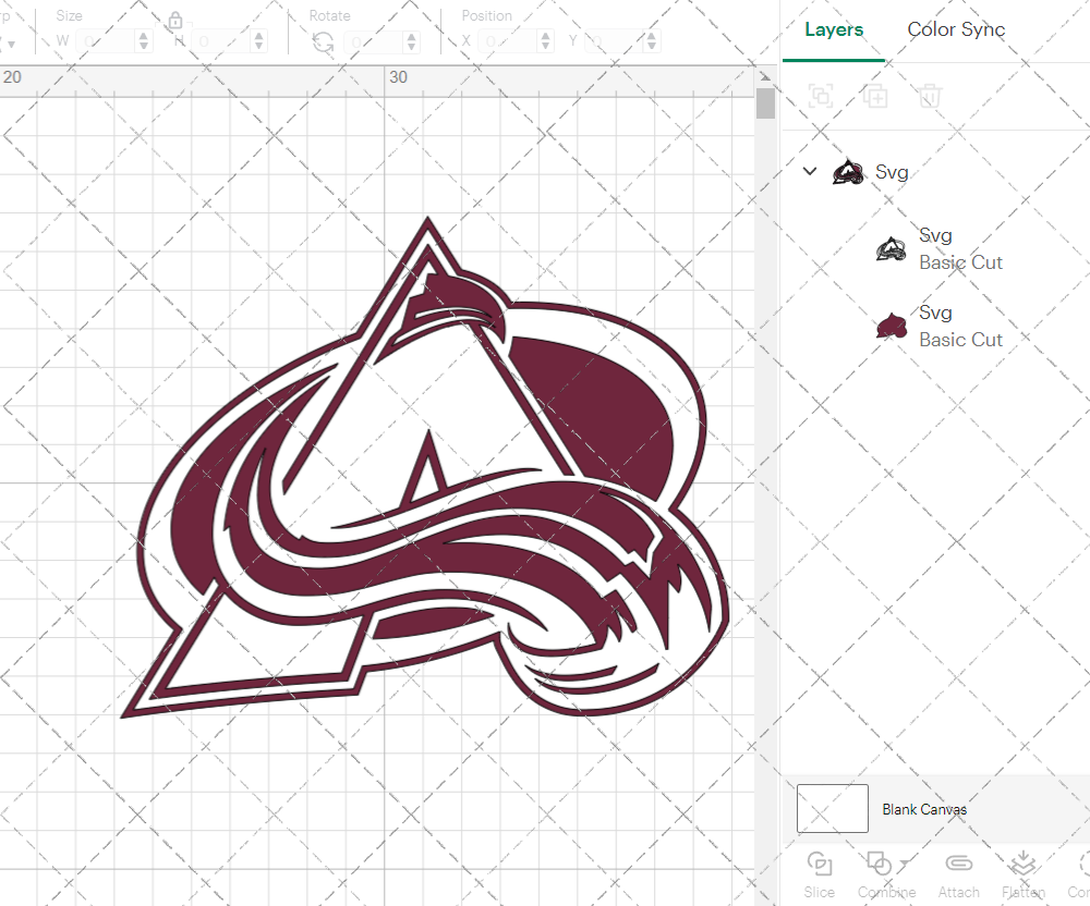 Colorado Avalanche Concept 1999 007, Svg, Dxf, Eps, Png - SvgShopArt