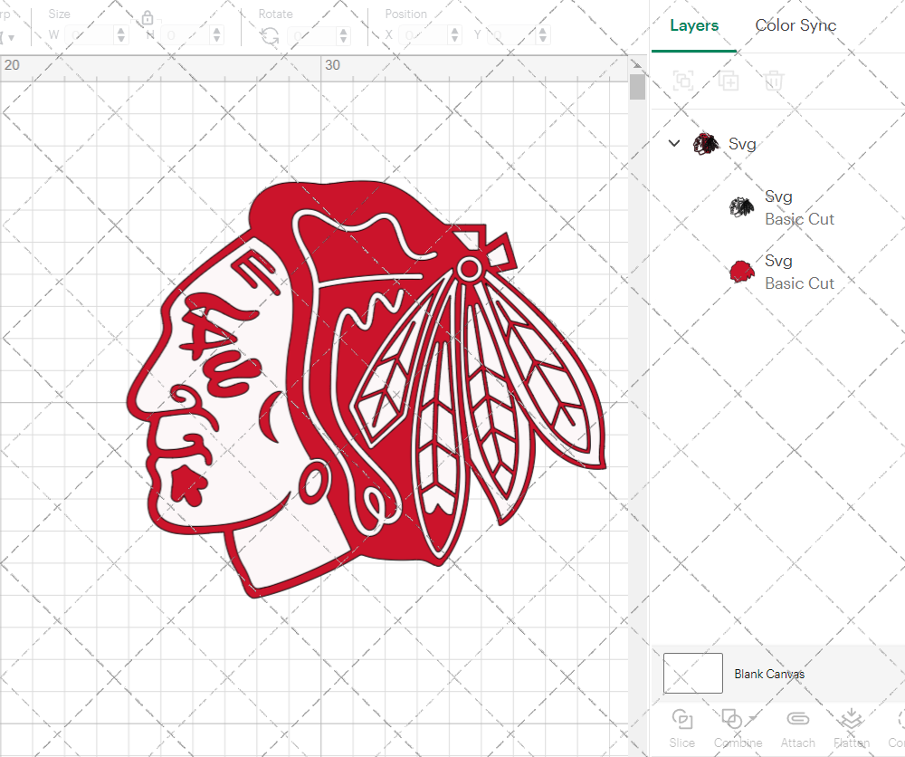 Chicago Blackhawks Concept 1999 007, Svg, Dxf, Eps, Png - SvgShopArt