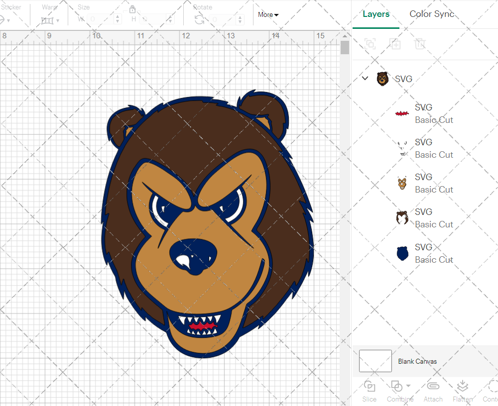 Belmont Bruins Mascot 2013 003, Svg, Dxf, Eps, Png - SvgShopArt