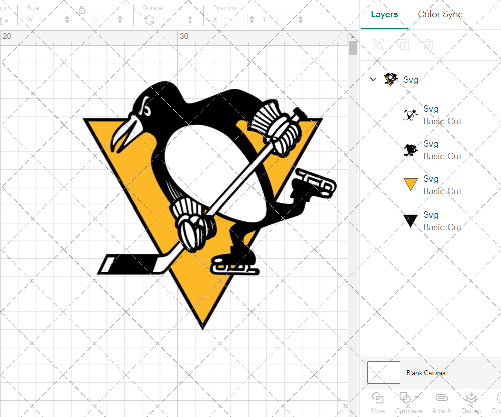 Pittsburgh Penguins 1972, Svg, Dxf, Eps, Png - SvgShopArt