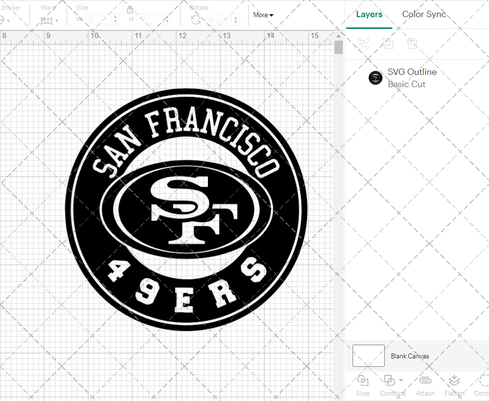 San Francisco 49Ers Circle 1996 003, Svg, Dxf, Eps, Png - SvgShopArt