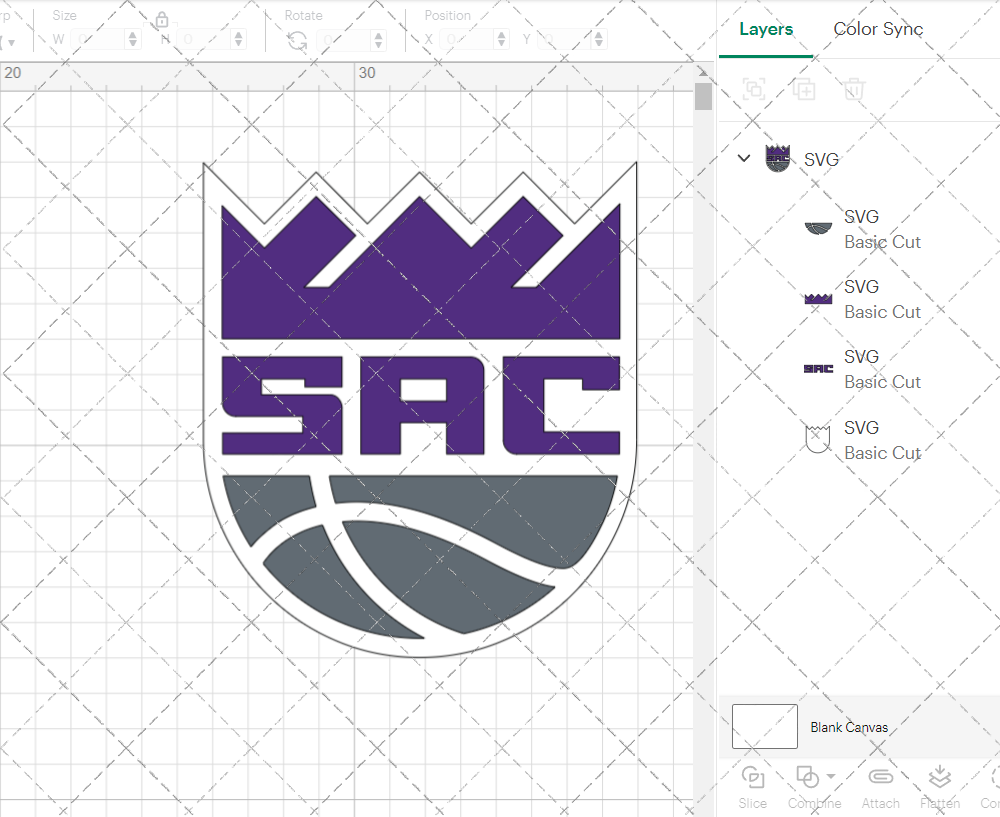 Sacramento Kings Alternate 2016 002, Svg, Dxf, Eps, Png - SvgShopArt