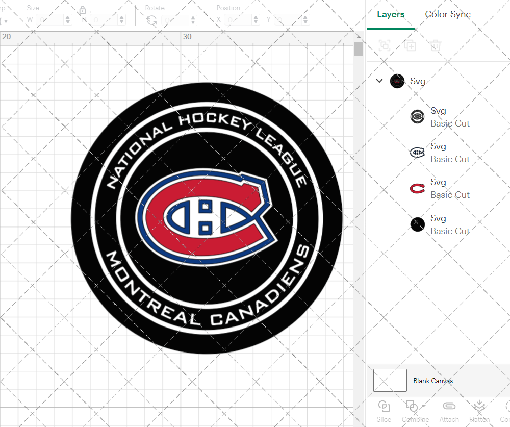 Montreal Canadiens Circle 1999 005, Svg, Dxf, Eps, Png - SvgShopArt