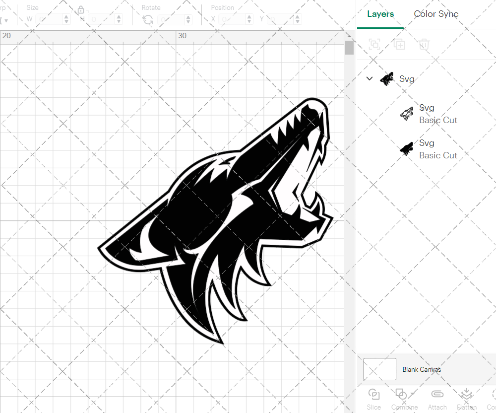 Arizona Coyotes Concept 2014 006, Svg, Dxf, Eps, Png - SvgShopArt