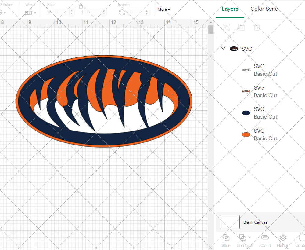 Auburn Tigers Alternate 1997 003, Svg, Dxf, Eps, Png - SvgShopArt