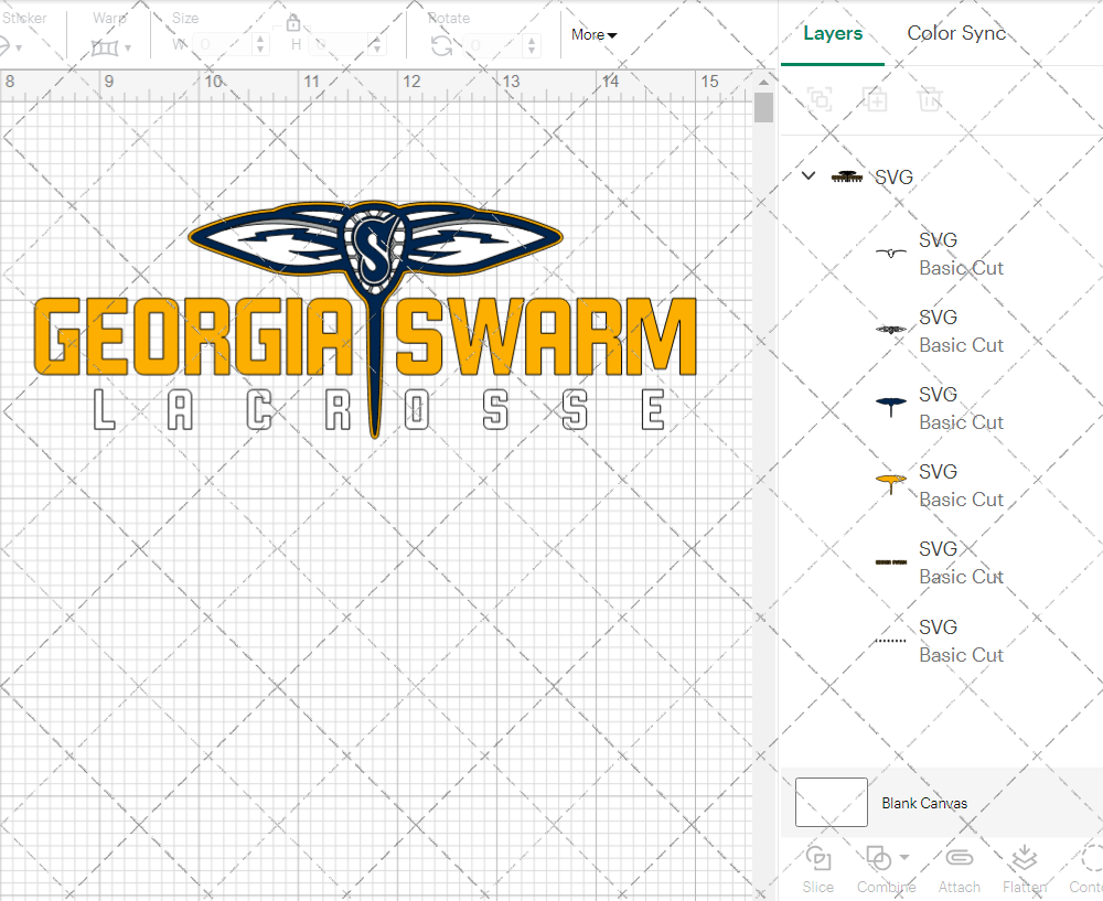 Georgia Swarm Secondary 2019 002, Svg, Dxf, Eps, Png - SvgShopArt