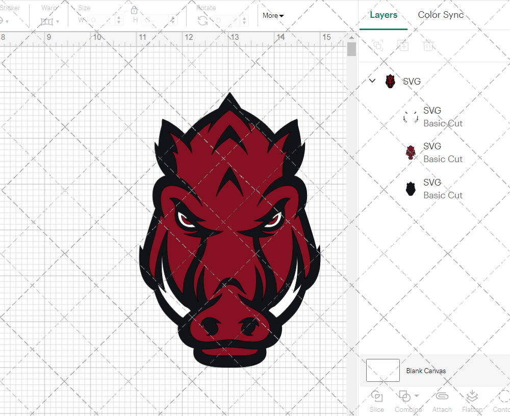 Arkansas Razorbacks Alternate 2014 005, Svg, Dxf, Eps, Png - SvgShopArt