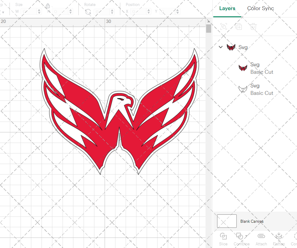 Washington Capitals Concept 2007 002, Svg, Dxf, Eps, Png - SvgShopArt