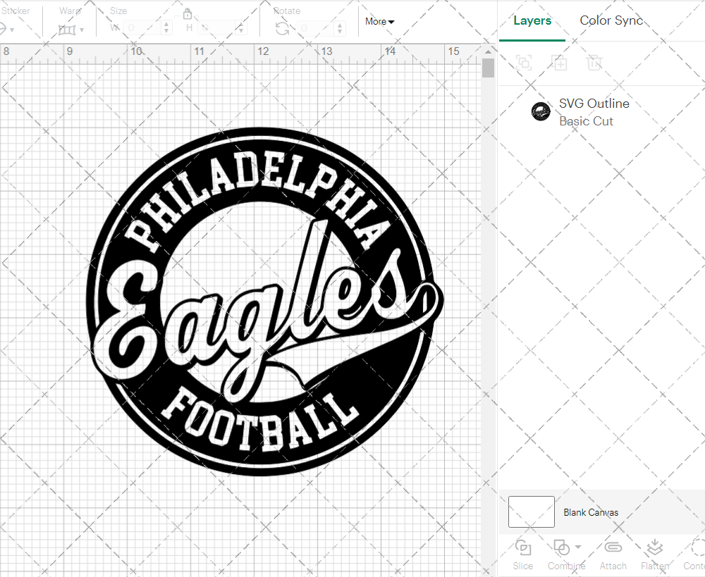 Philadelphia Eagles Circle 1996 003, Svg, Dxf, Eps, Png - SvgShopArt