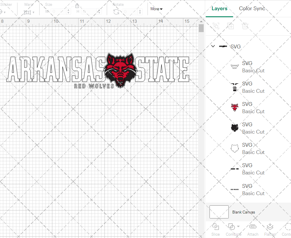 Arkansas State Red Wolves Alternate 2017 003, Svg, Dxf, Eps, Png - SvgShopArt