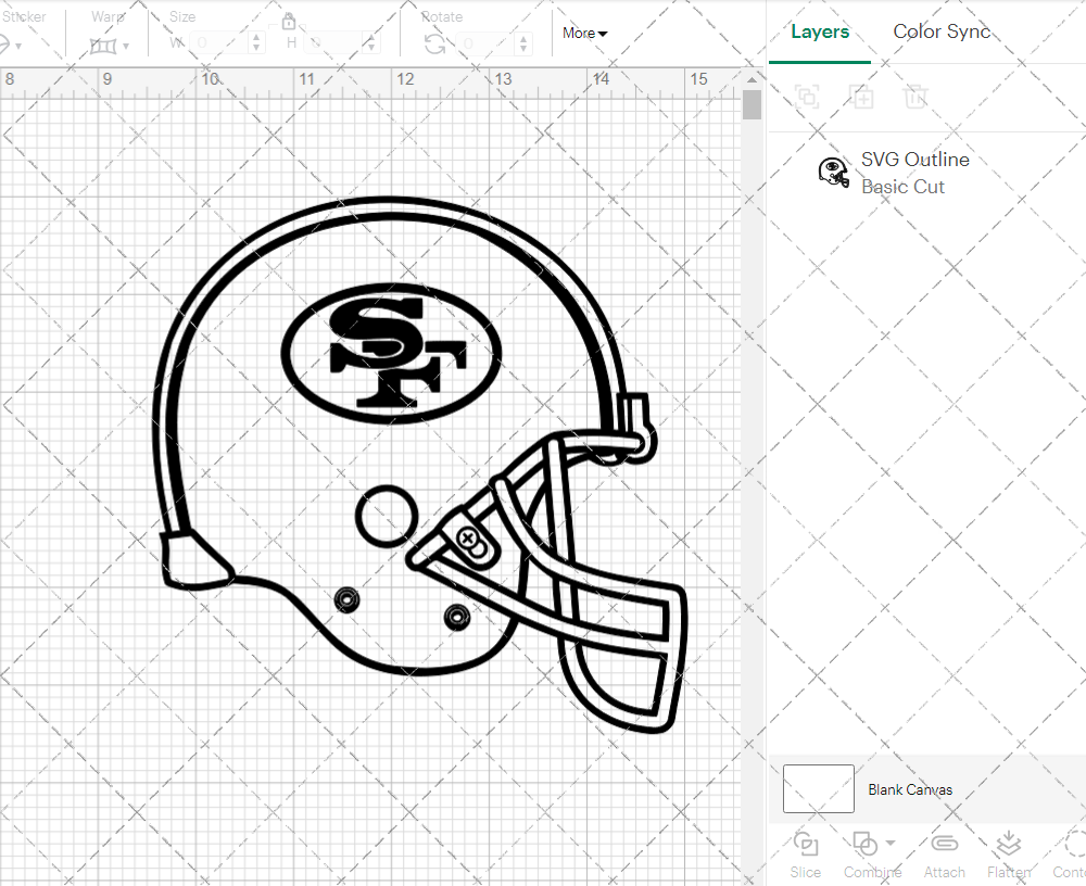 San Francisco 49ers Helmet 1989, Svg, Dxf, Eps, Png - SvgShopArt