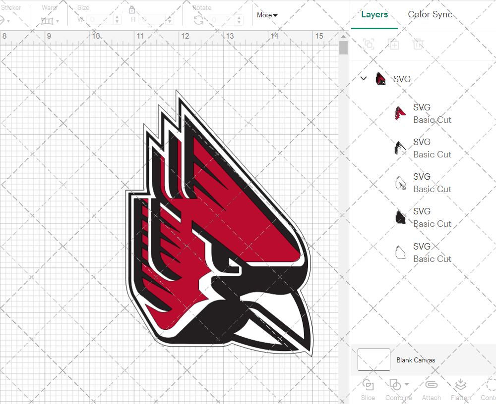 Ball State Cardinals 2015, Svg, Dxf, Eps, Png - SvgShopArt