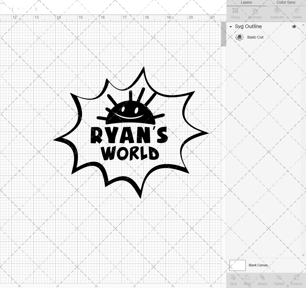 Ryans World Logo, Svg, Dxf, Eps, Png - SvgShopArt