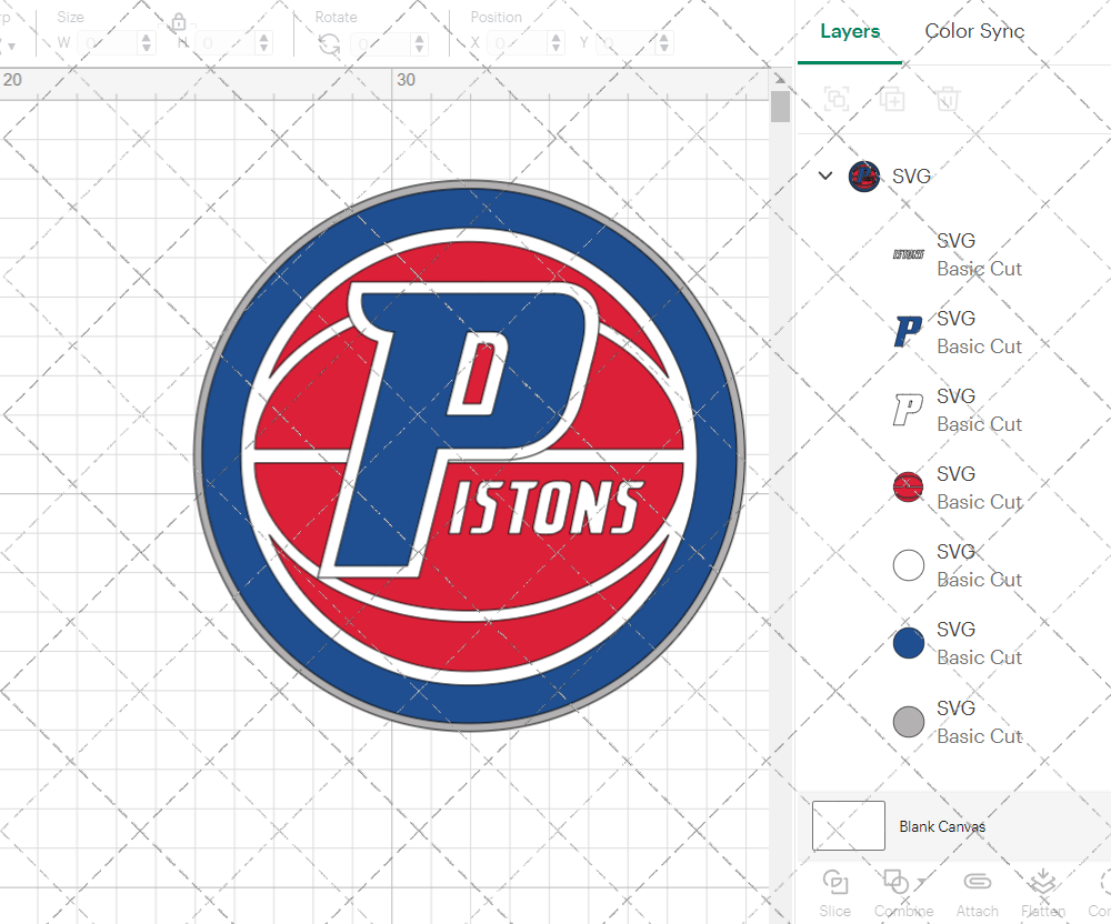 Detroit Pistons Concept 2017 006, Svg, Dxf, Eps, Png - SvgShopArt