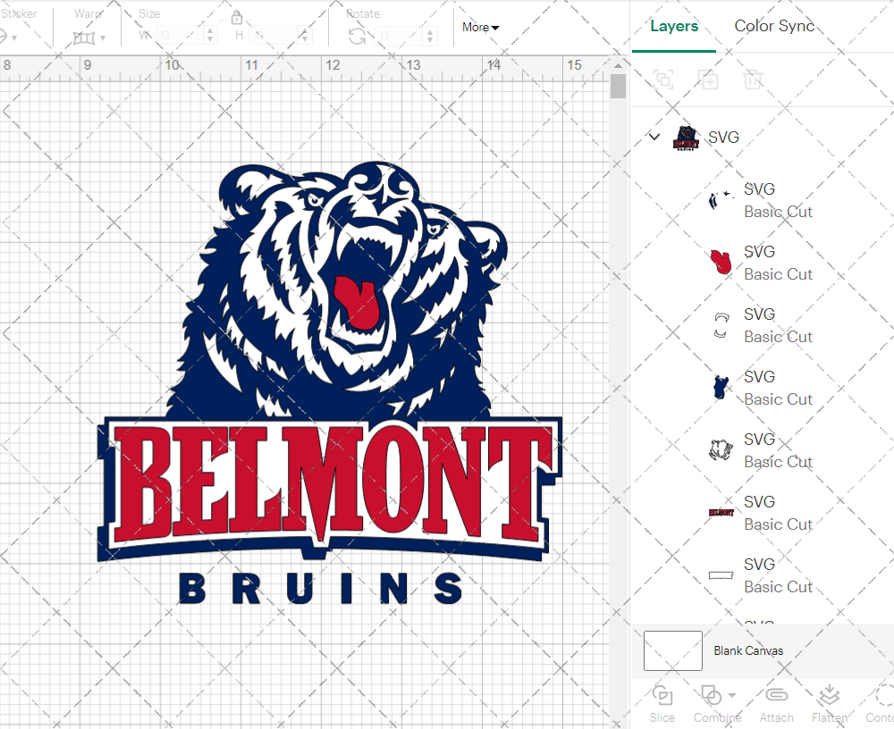 Belmont Bruins 2003, Svg, Dxf, Eps, Png - SvgShopArt